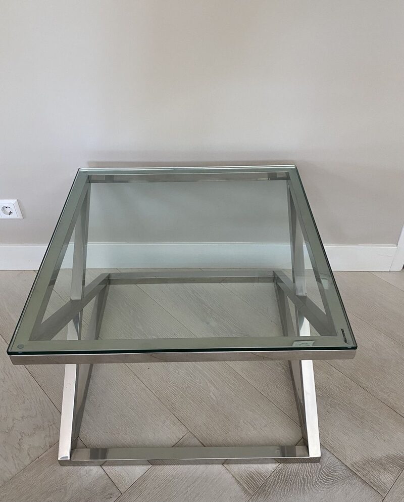 Khung chân bàn trà inox - ảnh 2